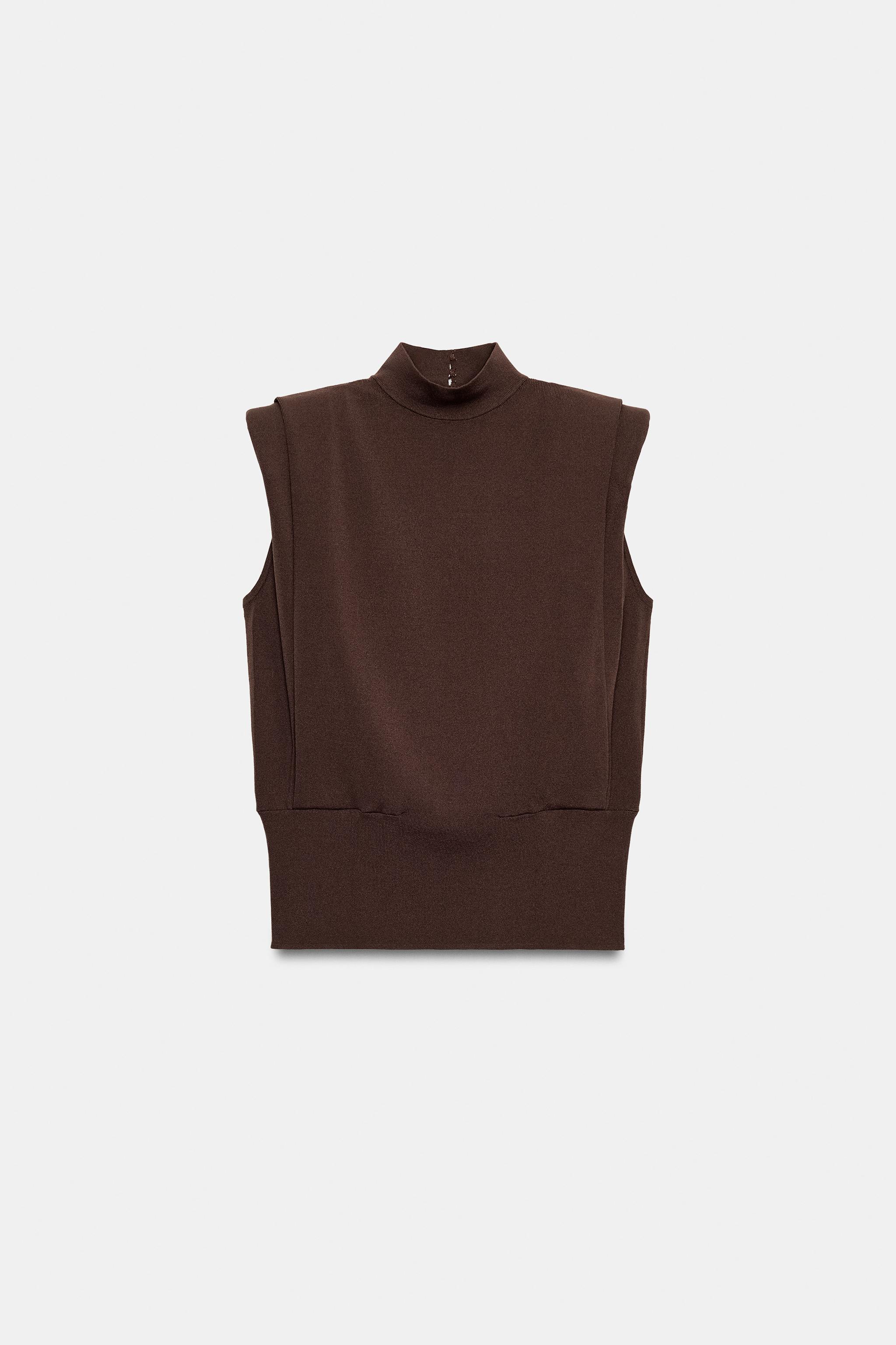 OPEN BACK KNIT TOP
